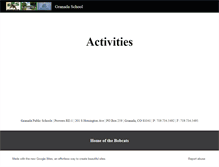 Tablet Screenshot of granadaschools.org